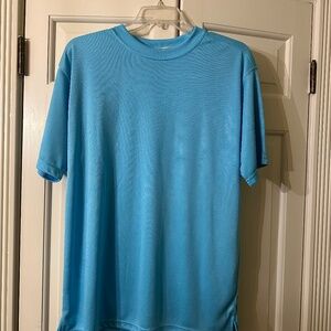 Daniel Ellissa || Cyan or Electric Blue || Size 2XL || Men's Short Sleeve Shirt
